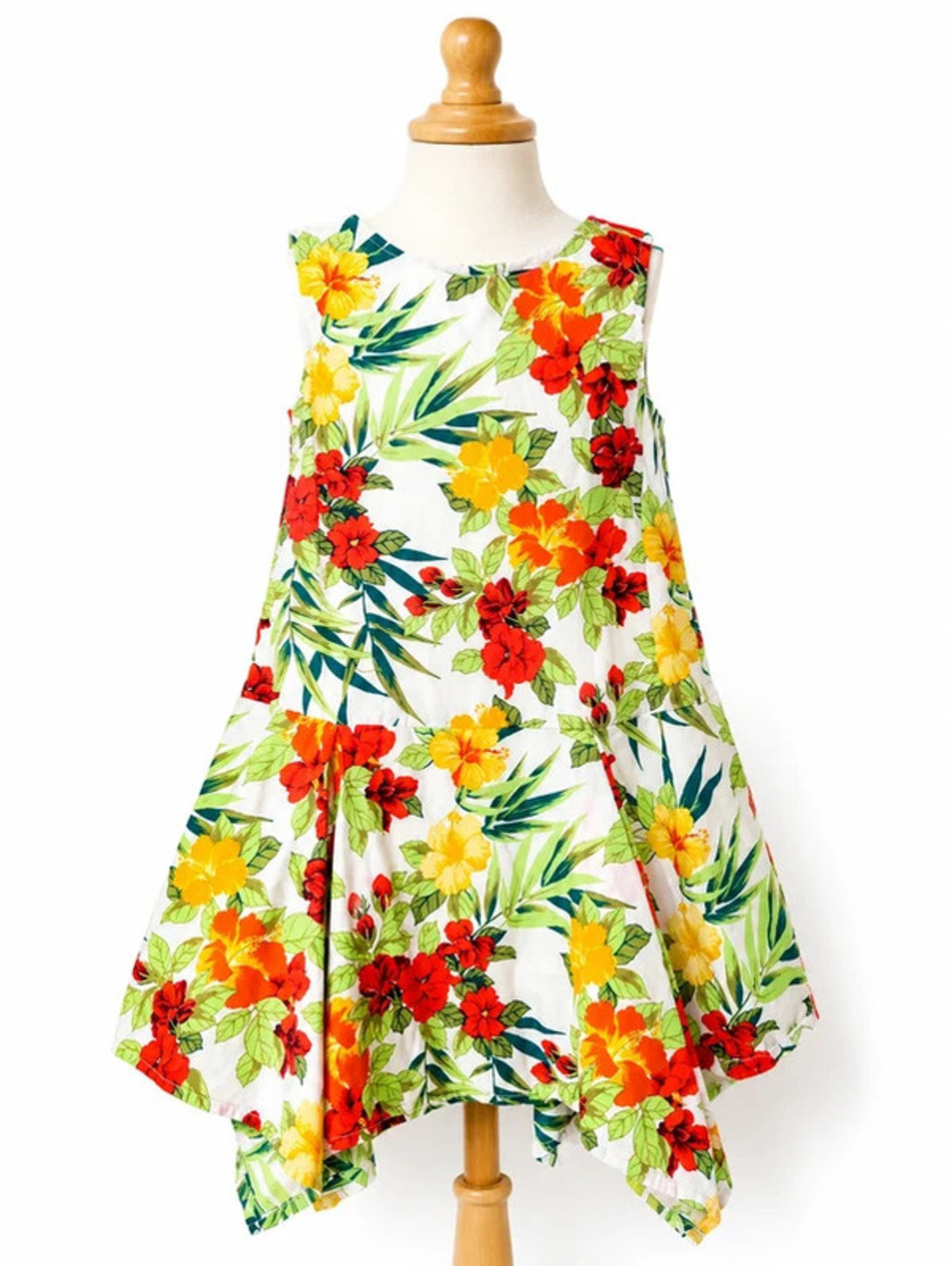 Baby Gap Tropical Floral Dress 4T | Hawaiian Hibiscus Summer Girls Dress